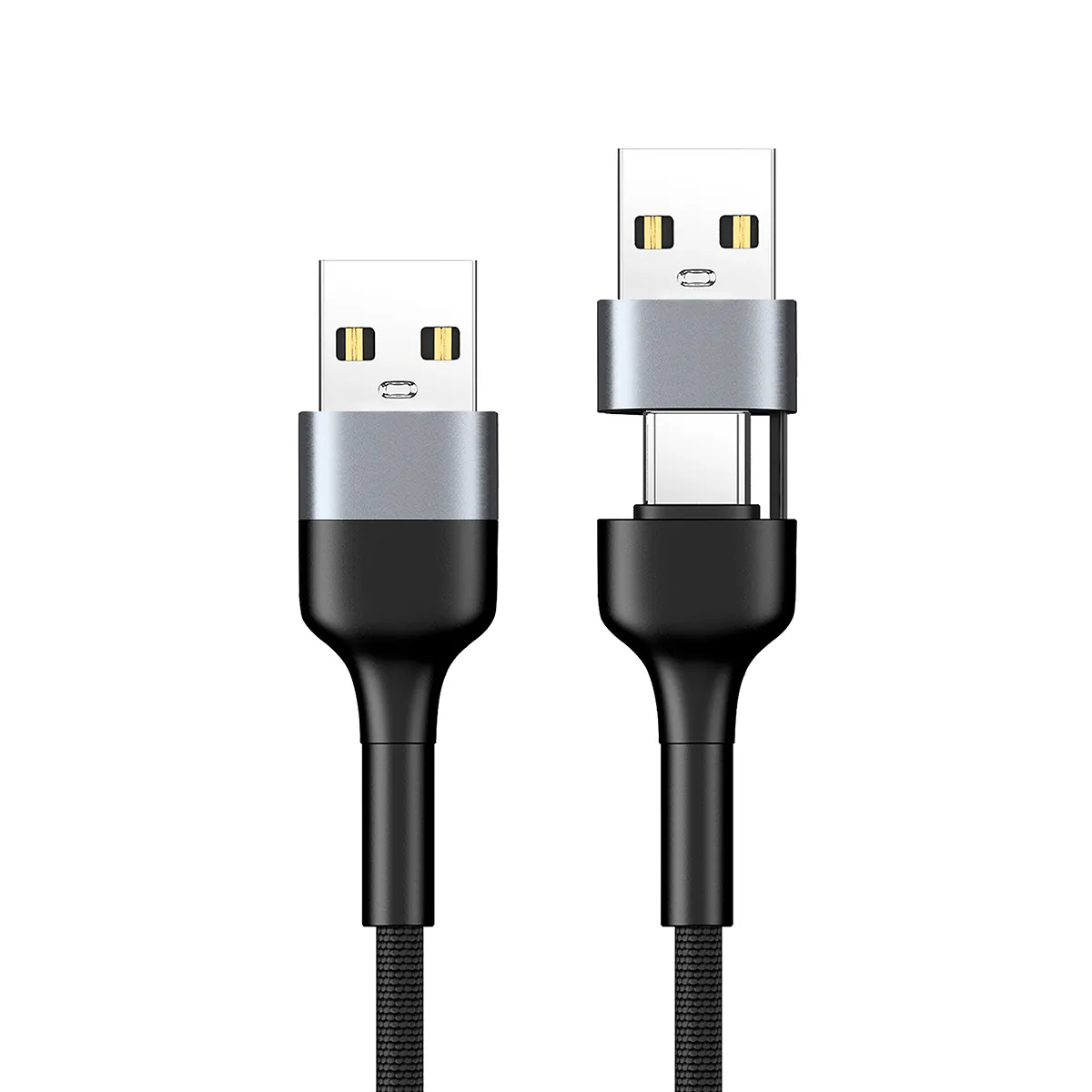 XPower 100W 1.2M 8in1 Aluminium Alloy Sync & Fast Charge Cable XPower 100W 1.2M 8in1 Aluminium Alloy Sync & Fast Charge Cable